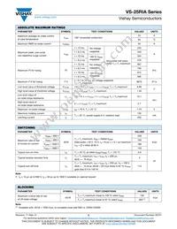 VS-25RIA80M Datasheet Page 2
