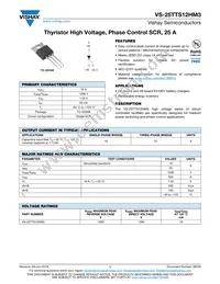 VS-25TTS12HM3 Datasheet Cover