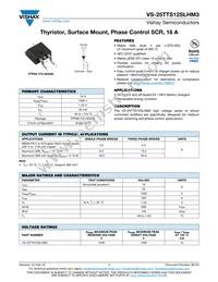 VS-25TTS12SLHM3 Datasheet Cover