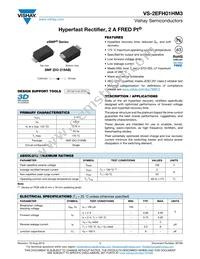 VS-2EFH01HM3/I Datasheet Cover