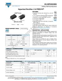 VS-2EFH02HM3/I Datasheet Cover