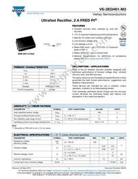 VS-2EGH01-M3/5BT Datasheet Cover