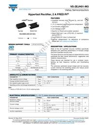 VS-2EJH01-M3/6A Datasheet Cover