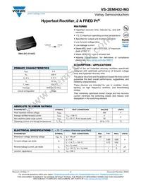 VS-2EMH02-M3/5AT Datasheet Cover