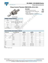 VS-2N5207 Datasheet Cover