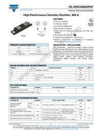 VS-300CNQ045PBF Datasheet Cover