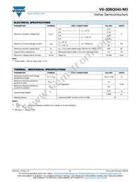 VS-30BQ040-M3/9AT Datasheet Page 2