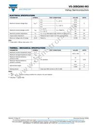 VS-30BQ060-M3/9AT Datasheet Page 2