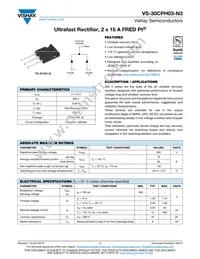 VS-30CPH03-N3 Datasheet Cover