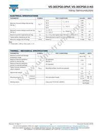 VS-30CPQ050PBF Datasheet Page 2