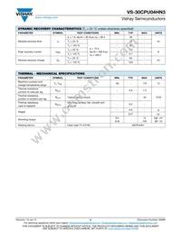 VS-30CPU04HN3 Datasheet Page 2