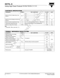 VS-30CTQ100GPBF Datasheet Page 2