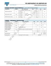 VS-30EPH03-N3 Datasheet Page 2