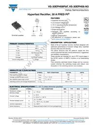 VS-30EPH06-N3 Datasheet Cover