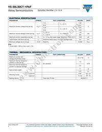 VS-30L30CT-1PBF Datasheet Page 2