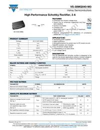 VS-30MQ040-M3/5AT Cover