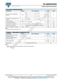 VS-30MQ040HM3/5AT Datasheet Page 2