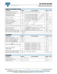 VS-30TPS16LHM3 Datasheet Page 2