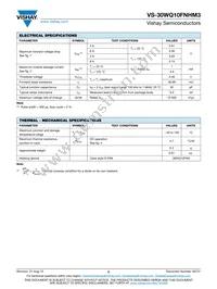VS-30WQ10FNTRRHM3 Datasheet Page 2