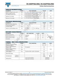 VS-35APF06LHM3 Datasheet Page 2