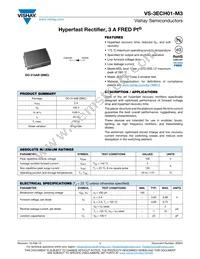 VS-3ECH01-M3/9AT Datasheet Cover