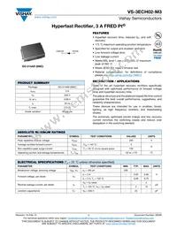 VS-3ECH02-M3/9AT Datasheet Cover