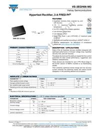 VS-3EGH06-M3/5BT Datasheet Cover