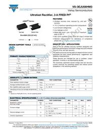 VS-3EJU06HM3/6A Datasheet Cover