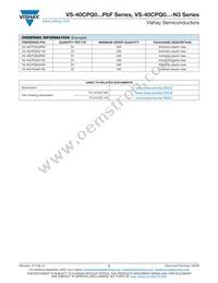 VS-40CPQ040PBF Datasheet Page 5