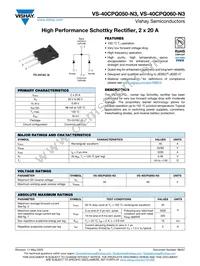 VS-40CPQ050-N3 Datasheet Cover
