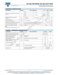 VS-40L15CTSTRRPBF Datasheet Page 2