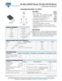 VS-40L40CWPBF Datasheet Cover