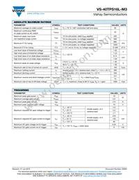 VS-40TPS16L-M3 Datasheet Page 2