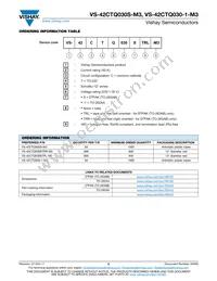 VS-42CTQ030STRR-M3 Datasheet Page 5