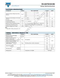 VS-43CTQ100-M3 Datasheet Page 2
