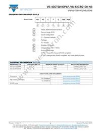 VS-43CTQ100-N3 Datasheet Page 5