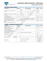 VS-43CTQ100STRLPBF Datasheet Page 2