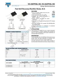 VS-45EPF06L-M3 Datasheet Cover