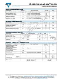 VS-45EPF06L-M3 Datasheet Page 2