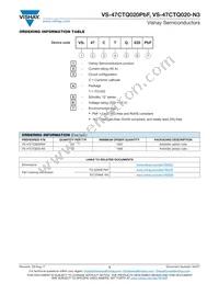 VS-47CTQ020-N3 Datasheet Page 5