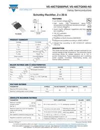 VS-48CTQ060-N3 Datasheet Cover