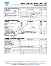 VS-48CTQ060STRR-M3 Datasheet Page 2