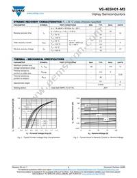 VS-4ESH01-M3/87A Datasheet Page 2