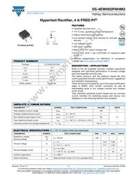 VS-4EWH02FNHM3 Datasheet Cover