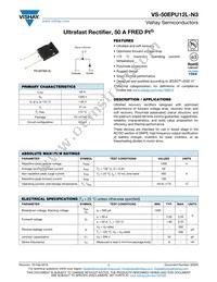 VS-50EPU12L-N3 Datasheet Cover