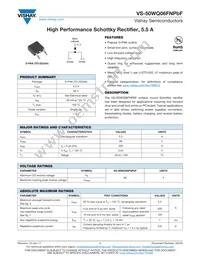 VS-50WQ06FNTRRPBF Datasheet Cover