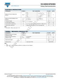 VS-50WQ10FNHM3 Datasheet Page 2