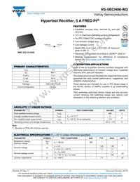 VS-5ECH06-M3/9AT Datasheet Cover