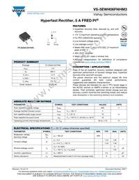 VS-5EWH06FNHM3 Datasheet Cover