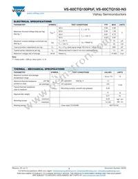 VS-60CTQ150-N3 Datasheet Page 2